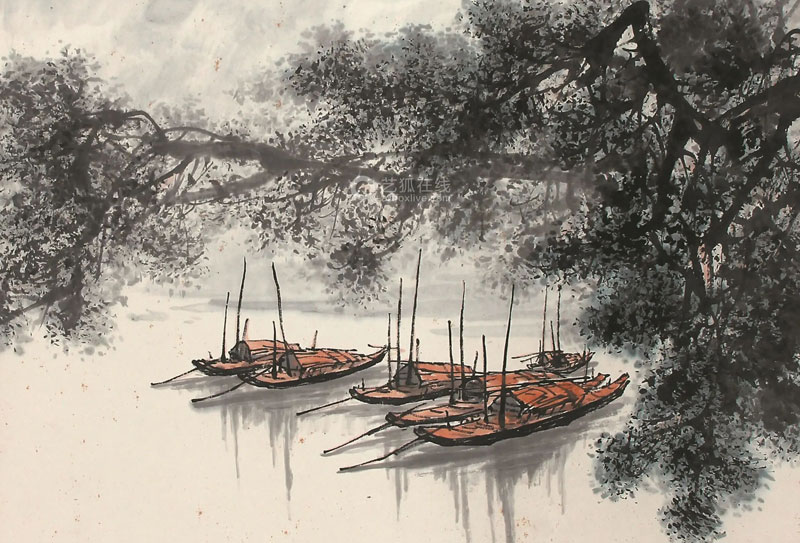 曾為中國(guó)美術(shù)家協(xié)會(huì)會(huì)員張登堂國(guó)畫(huà)作品欣賞(二)